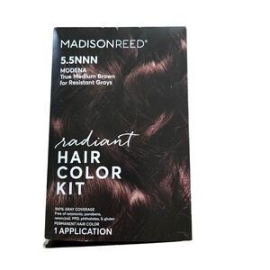 Madison Reed Hair Color Kit Women OS Modena 5.5NNN New Medium Brown Permanent